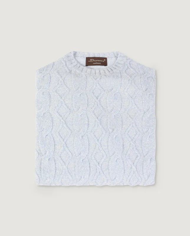 Cashmere kabeltrui sold by Pauw Amsterdam