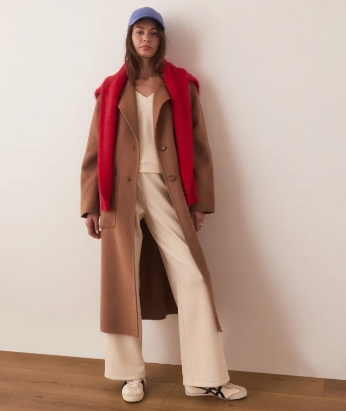 Colette Oversized Longline Coat sold by Marine Layer