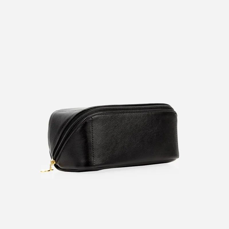 The Cosmetic Case Small Black sold by Poppy Barley