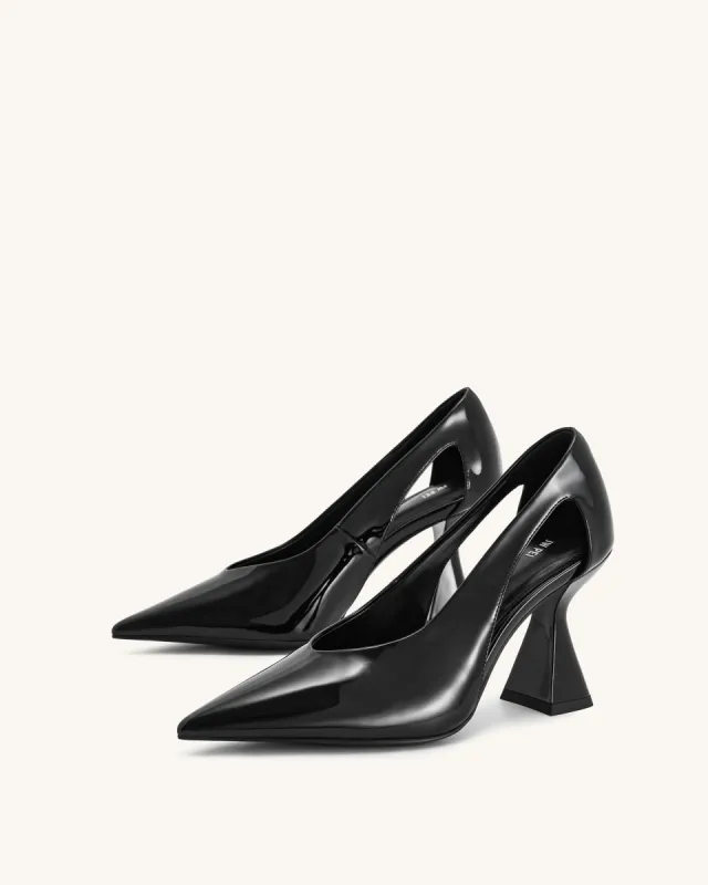 Alessia High Heel Pumps - Black sold by JW PEI