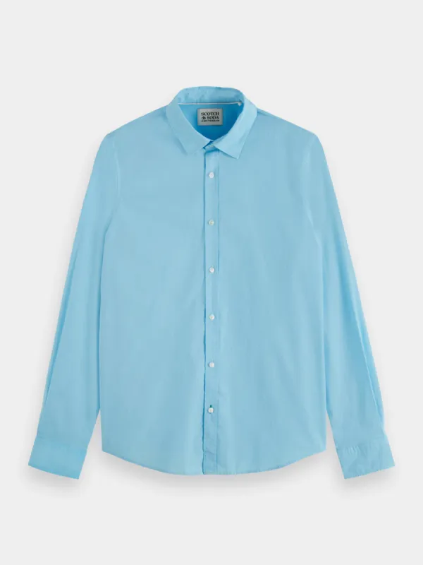 Slim fit poplin shirt sold by Scotch and Soda