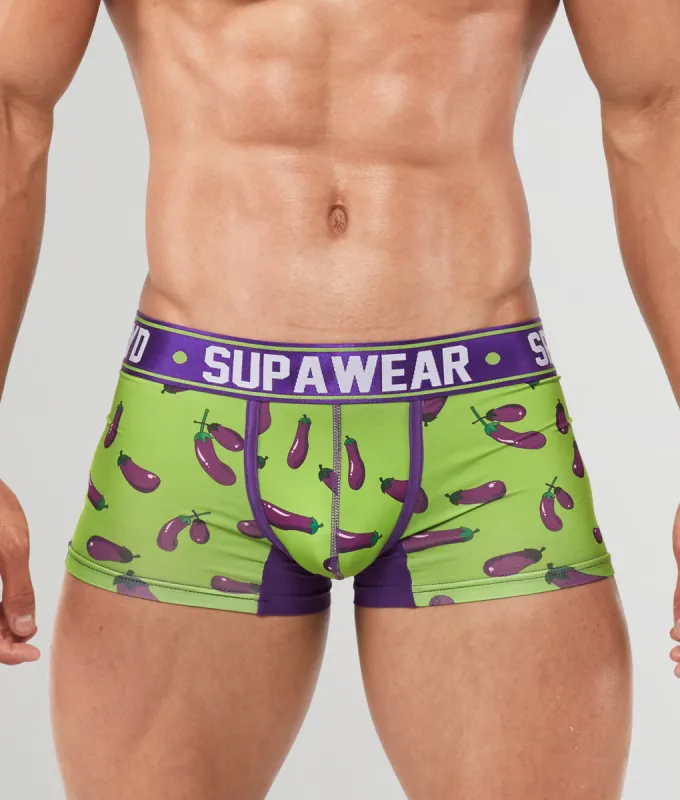 Supawear Sprint Trunk Eggplant sold by Underwear Expert