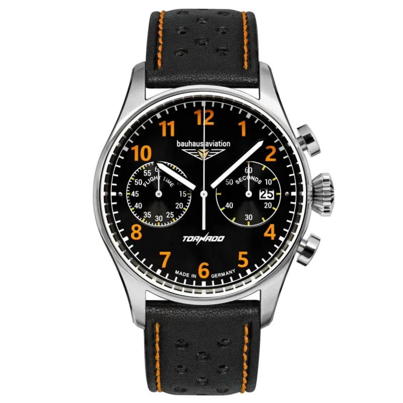 Bauhaus Aviation 27705 Men's Tornado Quartz Chronograph Wristwatch sold by H.S. Johnson