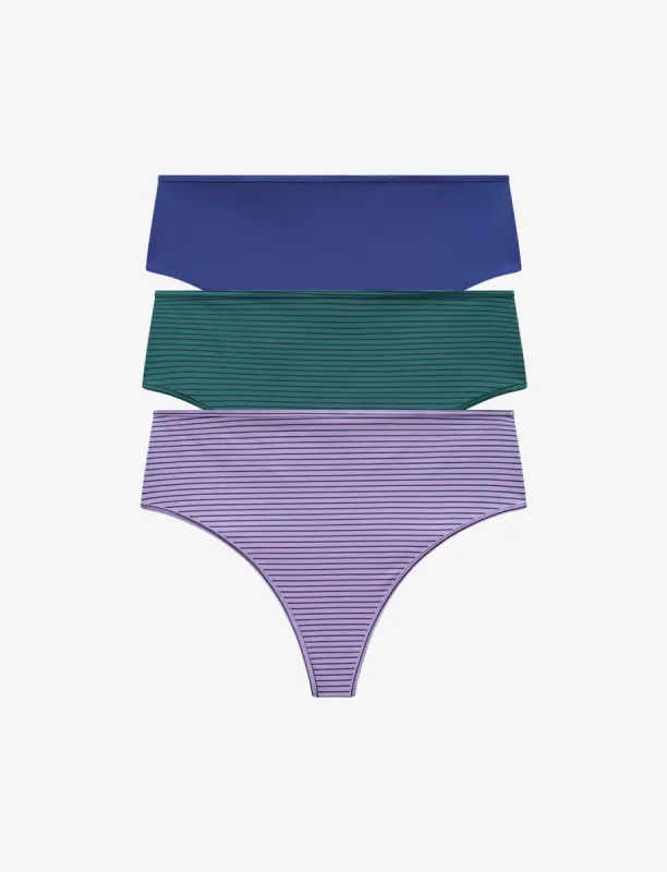 24/7® Classic High Waist Thong - 3 Pack sold by ThirdLove