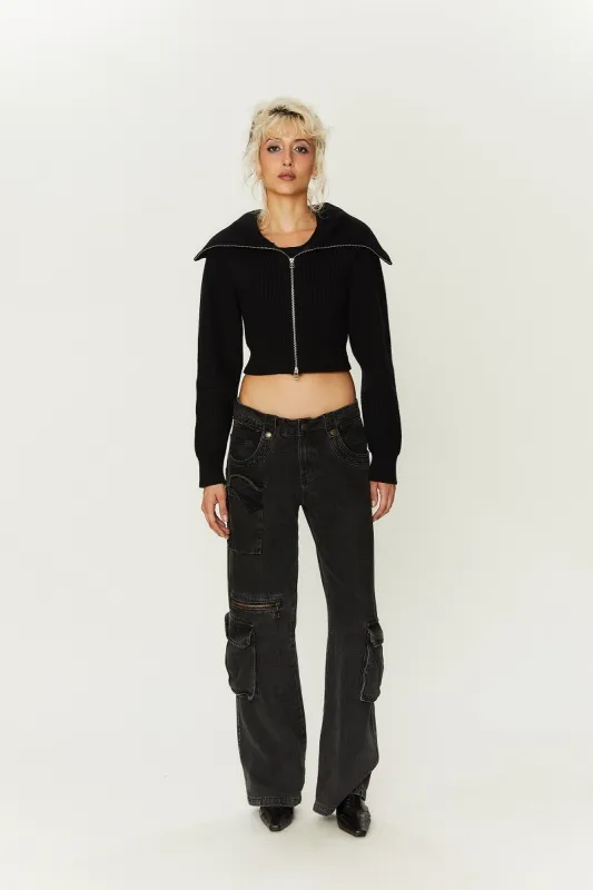Maeve Cardigans Turtleneck Sweaters Outwear sold by PANN