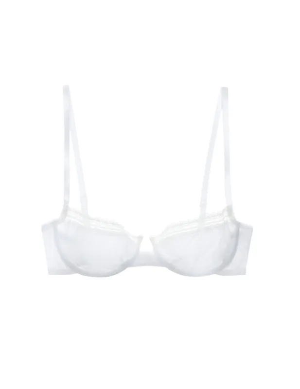 Chloe Underwire Bra White sold by ARAKS