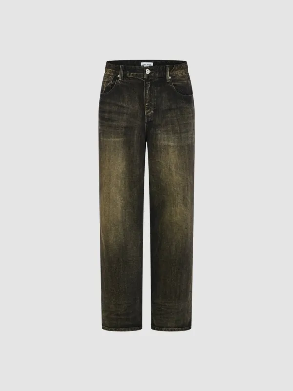 Washed Denim Jeans sold by Urban Revivo