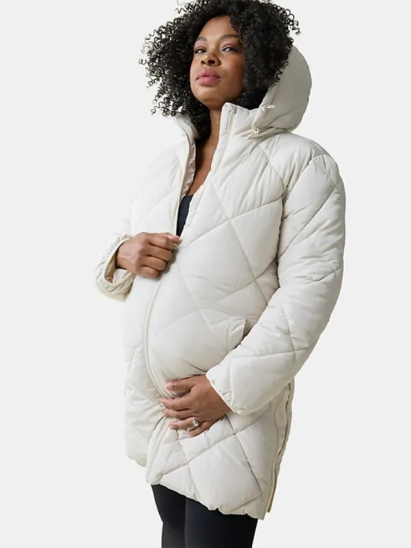 Ingrid and Isabel Maternity Longline Puffer Jacket sold by GAP