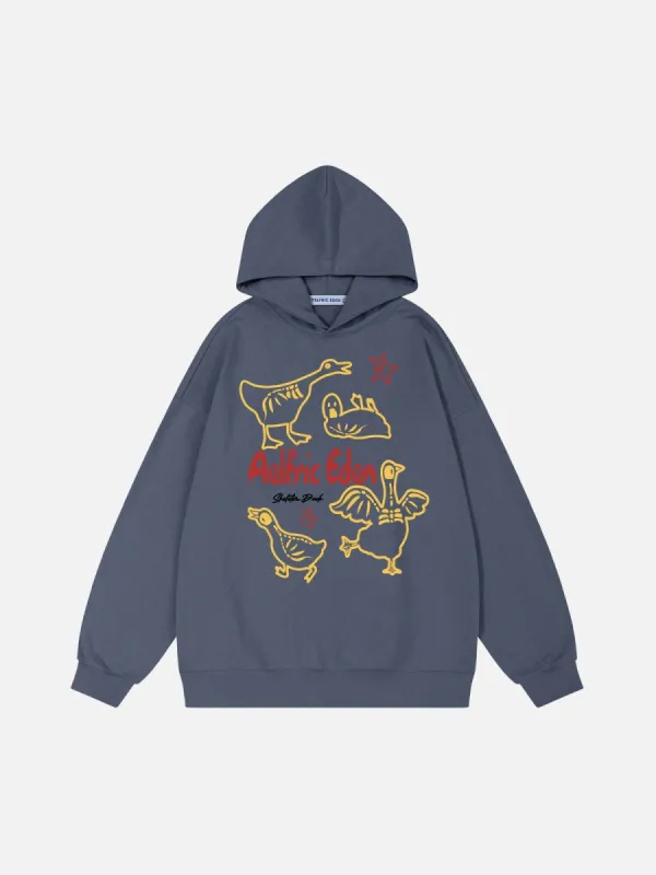 Aelfric Eden Skeleton Duck Hoodie sold by Aelfric Eden