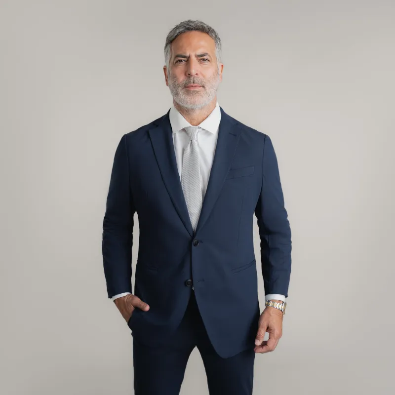 Soho FlexTech Blazer - Navy sold by Sene