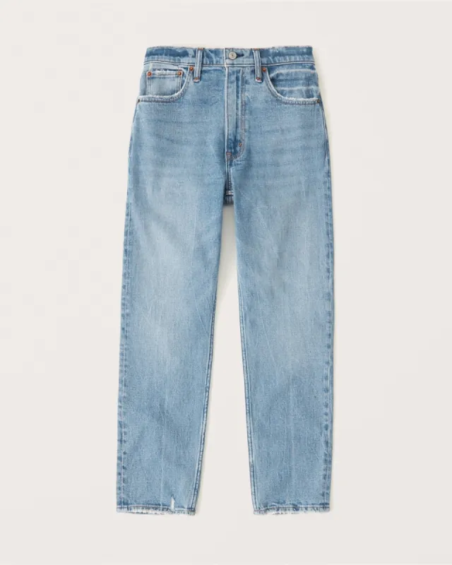 High Rise Mom Jean sold by Abercrombie & Fitch