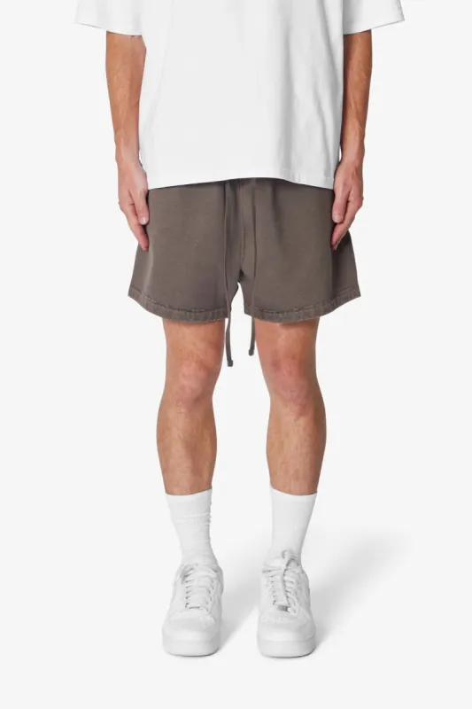 Heavy Every Day Sweatshorts - Muddy Grey sold by MNML