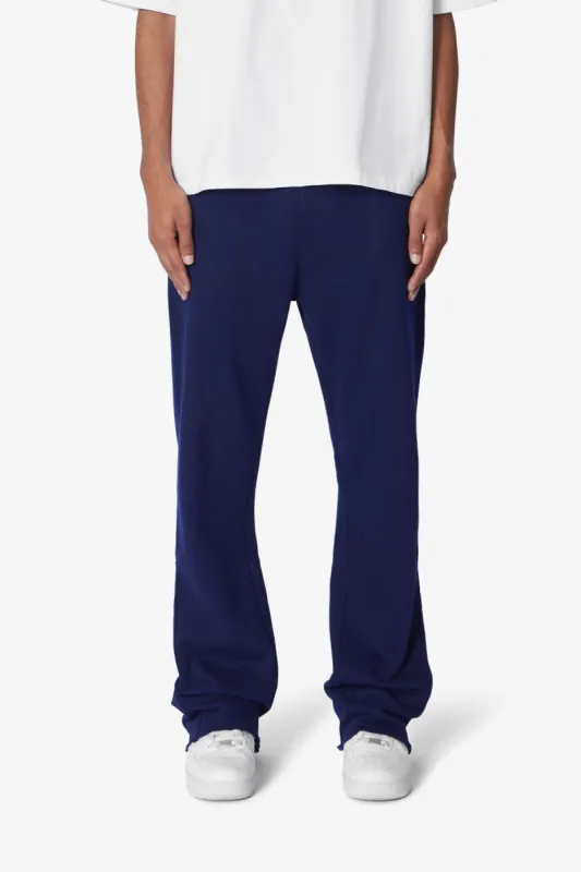 Heavy Every Day Bootcut Sweatpants - Navy sold by MNML