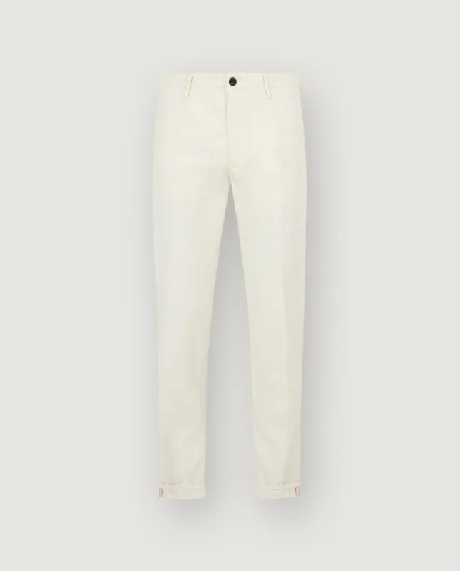 Katoenen chino - Wit sold by Pauw Amsterdam