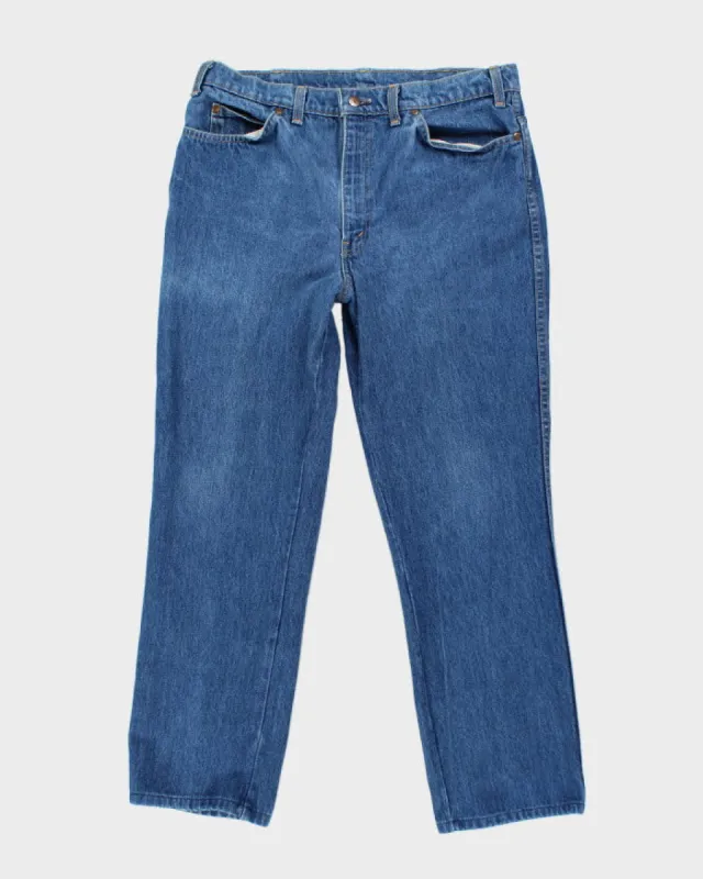 Vintage GWG Relaxed Fit Dark Wash Jeans - W32 L26 sold by Rokit