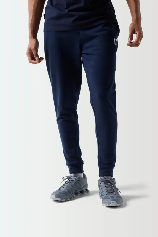 CORE Joggers De Corte Entallado - Azul Marino sold by Eleven degrees