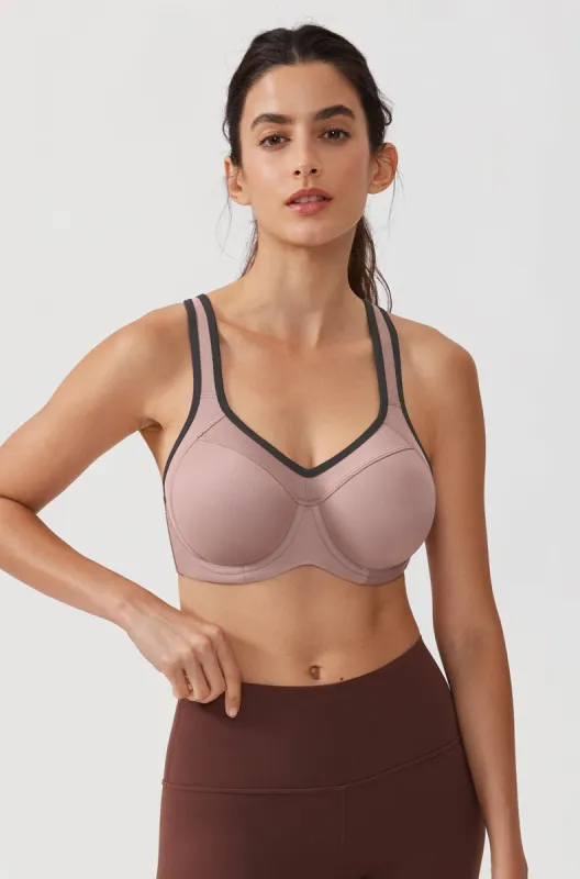 Racerback Underwire Sports Bra sold by Essenther