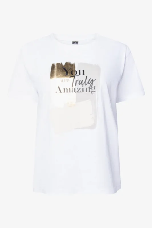 Short Sleeve T-Shirt White sold by Ackermas