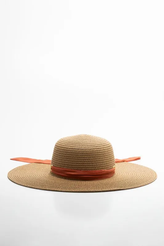 Ribbon Detail Floppy Sun Hat sold by Ackermas