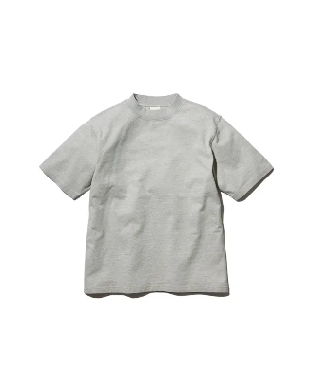 Recycled Cotton Heavy Mockneck T-Shirt sold by Snow Peak