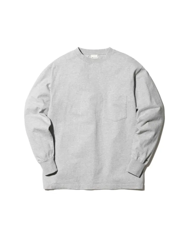Recycled Cotton Long Sleeve T-Shirt sold by Snow Peak