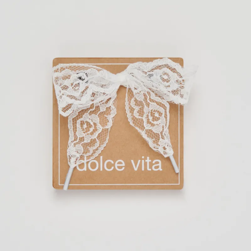 LACEY LACE WHITE sold by Dolce Vita