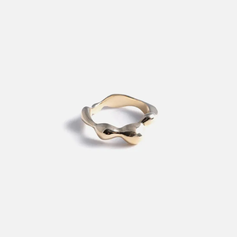 Faris Seep Ring - Gold sold by Kith