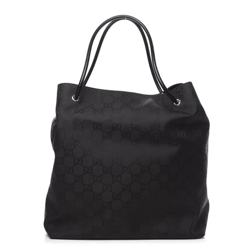 Gucci Braided Handle Tote Bag GG Canvas (Pre-Owned) - One Size sold by Zulily