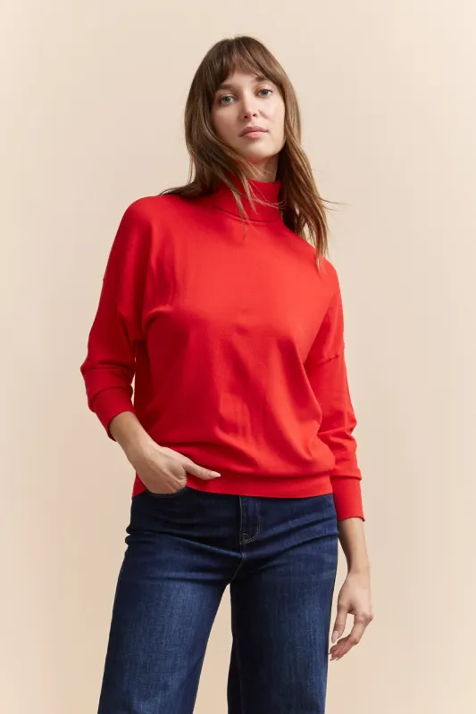 Loose turtleneck sweater sold by Tristan Style