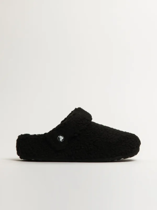 WOMENS CROCS CLASSIC COZZZY SLIPPER - BLACK sold by Boathouse