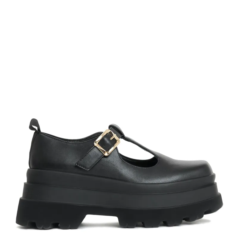 Silent Amity Trident Platform Mary Jane Shoes-Black-Size 10-Clearance sold by Shoe Freaks