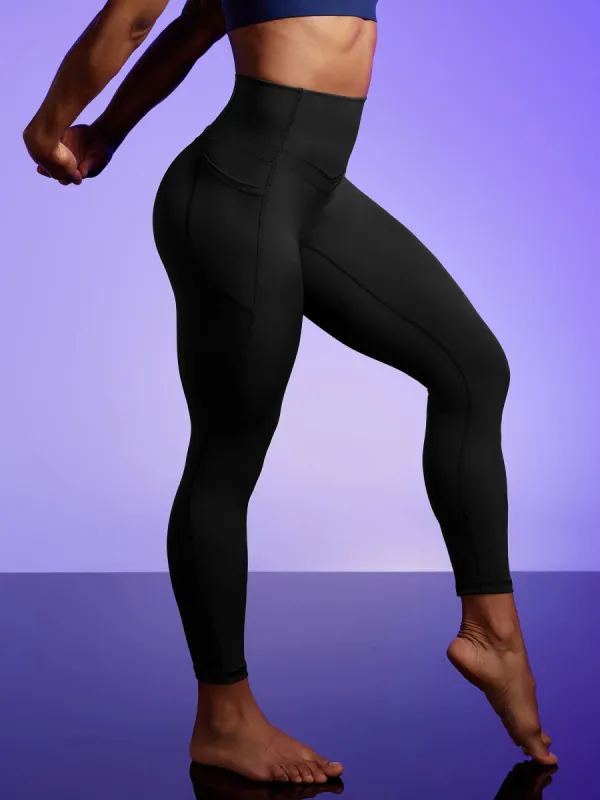 IUGA PowerTight Sandwich No Front Seam Leggings sold by IUGA