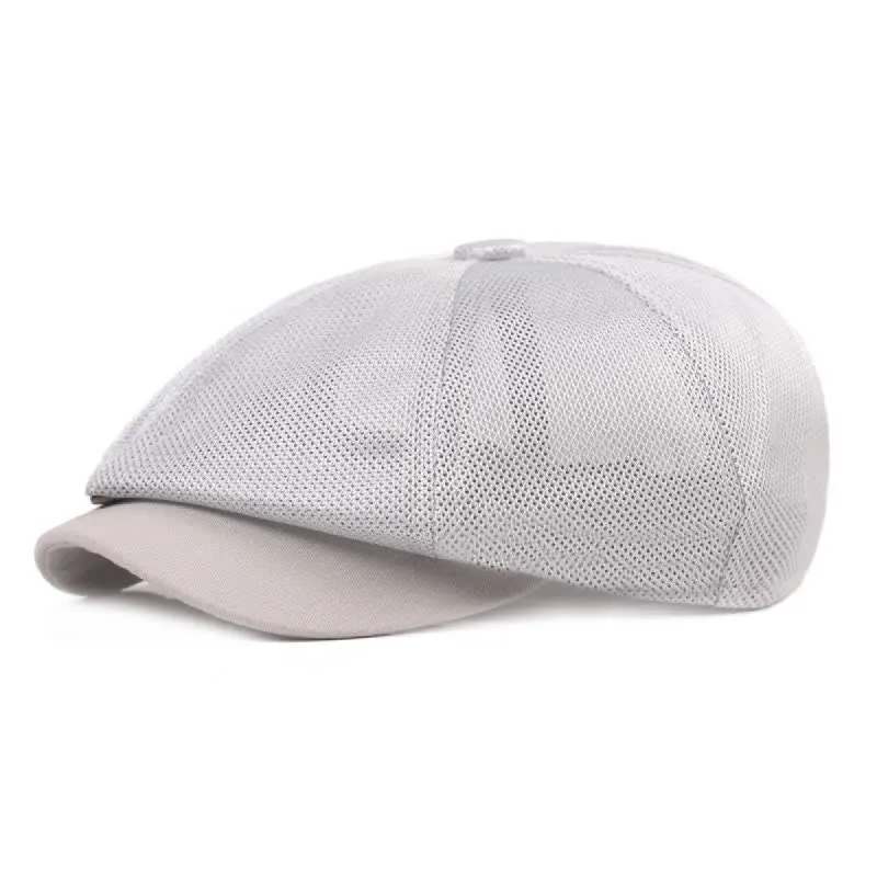 Breathable Mesh Cabbie Summer Beret Hat sold by FloralTrip