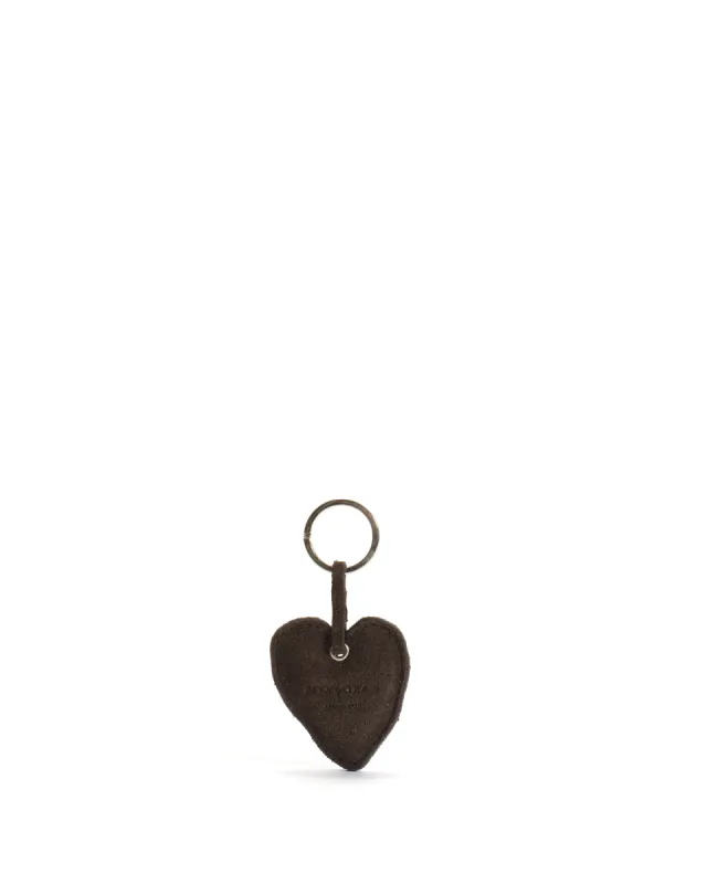 Keyring Calf suede Coffee brown sold by Anonymous Copenhagen