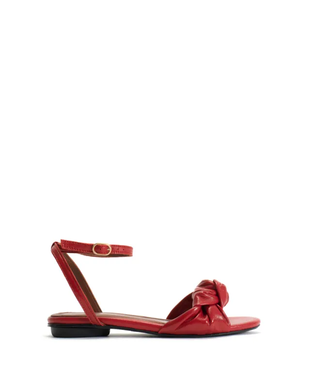 Aliza 10 Shiny lamb Ruby red sold by Anonymous Copenhagen