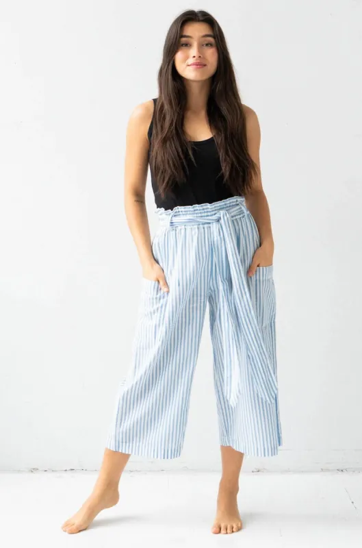 Tie Waist Crop Pants sold by Salua Lingerie
