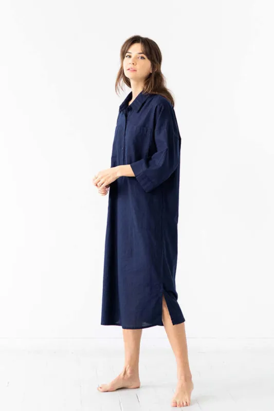 Oversized Button Down Long Shirt sold by Salua Lingerie