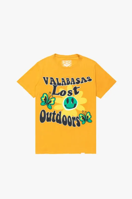 "WE OUTSIDE" TEE VINTAGE BROWN sold by valabasas