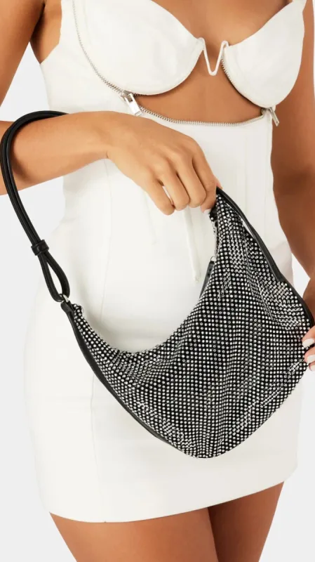 Edda Shoulder Bag - Black sold by Billy J