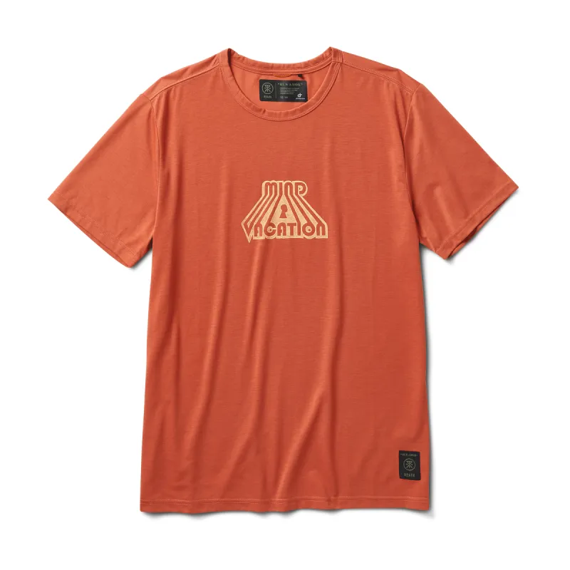 Mathis Vacay Short Sleeve Tee - Red Clay sold by Roark