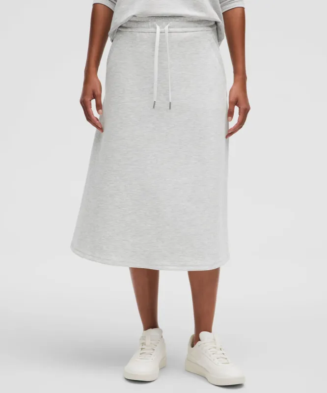 Modal-Blend High-Rise A-Line Midi Skirt sold by Lululemon