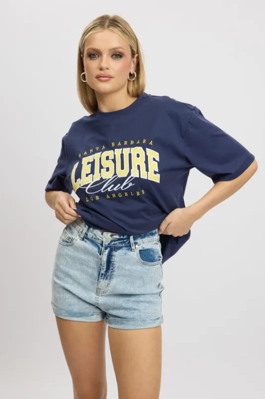 Denim Mom Shorts High Rise Stretch sold by Ally Fashion