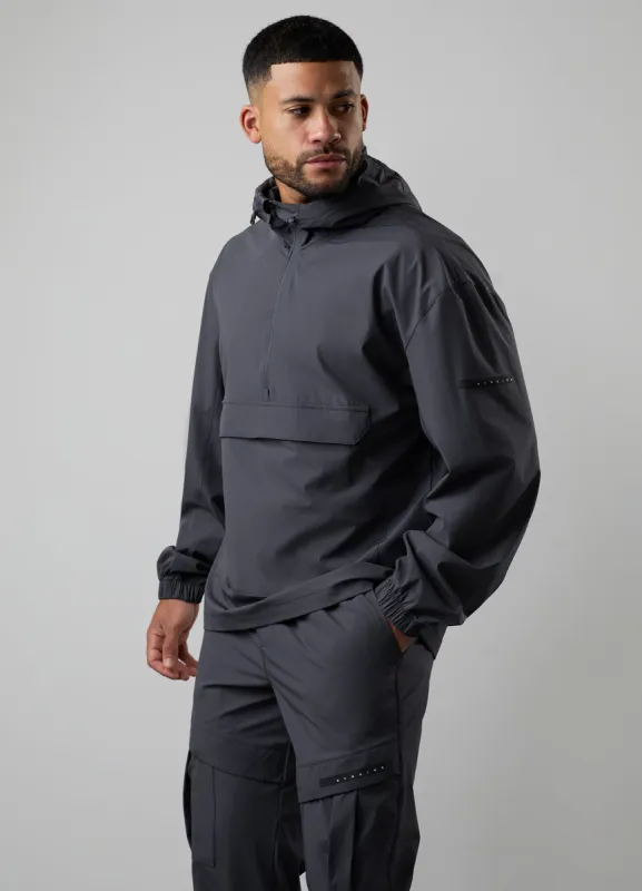Gym King Pursuit 1/2 Zip Hood - Graphite sold by The Gym King