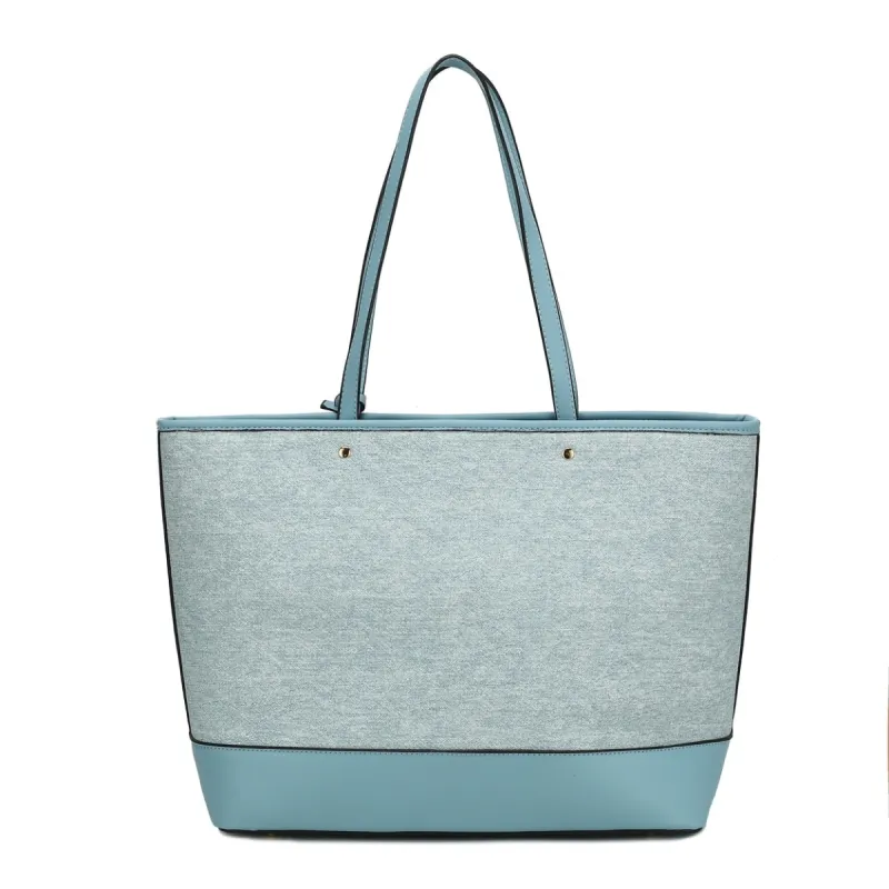 Mkfcollection Juno Tote Bag Vegan Leather Designer Handbag sold by Zulily
