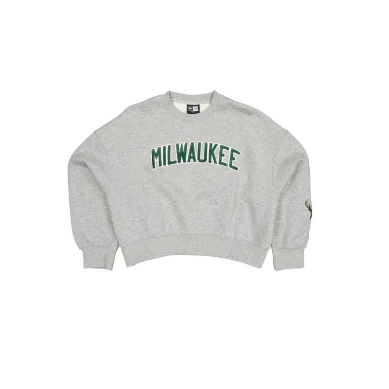 Milwaukee Bucks Sport Classics Women's Crewneck sold by New Era