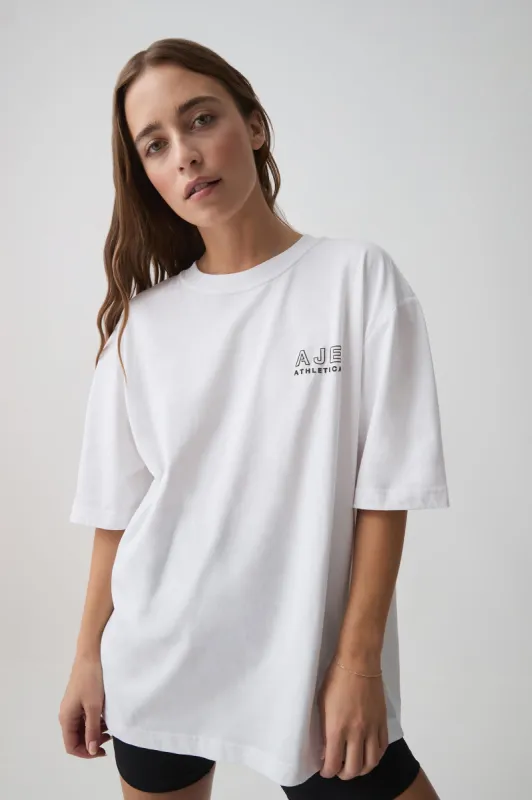 Logo Tee 102 sold by Aje