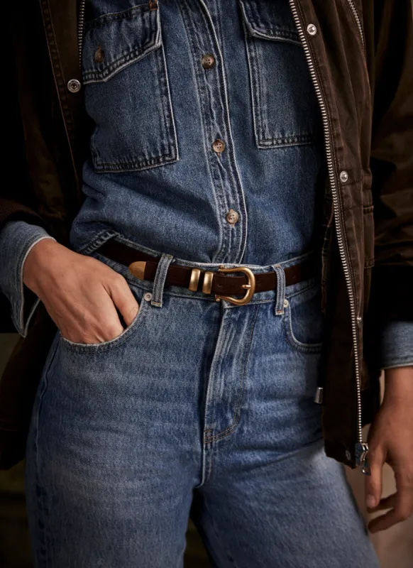 Brown Suede Belt sold by Mint Velvet