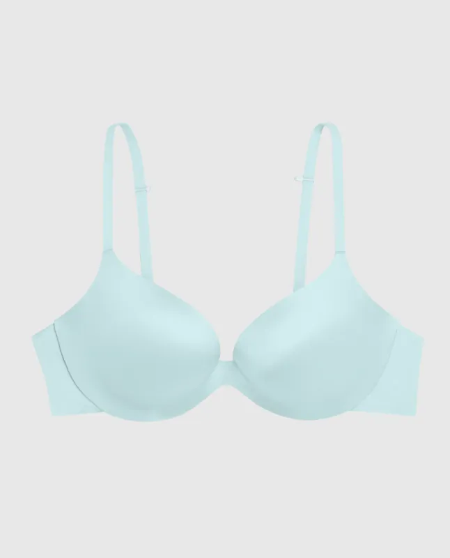 Comfort Push Up Bra in Vista Blue sold by La SENZA