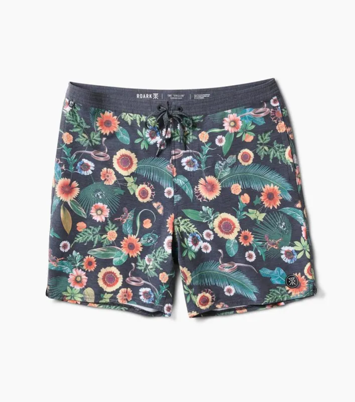 Chiller 17" Boardshorts - Black sold by Roark