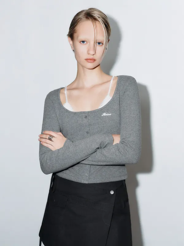 2 In 1 Cropped Skinny T-Shirts sold by Urban Revivo